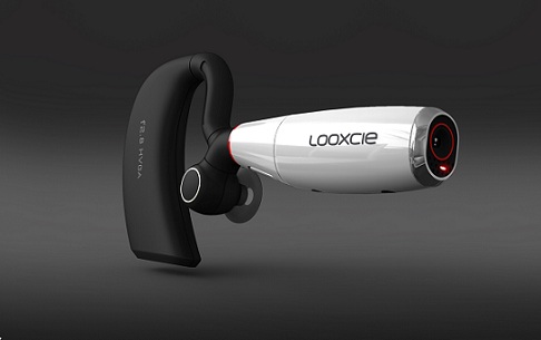 Looxcie - видеокамера, которая работает и как гарнитура телефона, носится за ухом. 