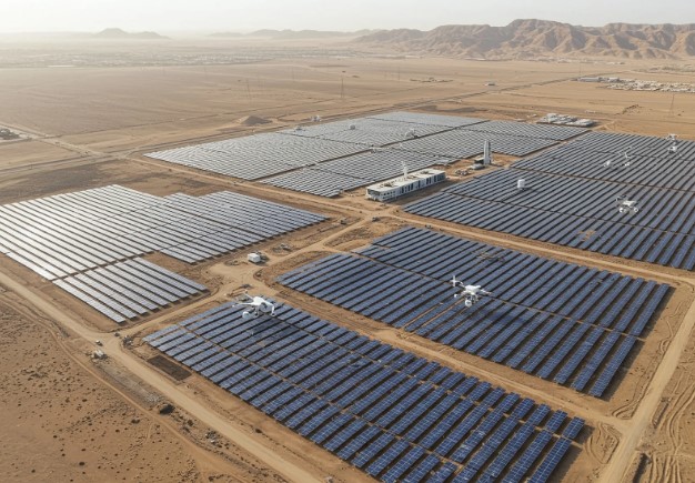 як працює гібридна сонячна електростанція